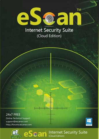 eScan Internet Security Suite for Business (with Management Console) 26-50 users / 1 year (price for 1 license)