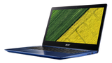 NB Acer Swift 3 SF314-52-32N5/14.0" IPS Full HD 1920x1080 Corning® Gorilla® Glas /Intel® Core™ i3-7130U/1x4GB/128GB PCI-E SSD/ Intel HD Graphics 620/ Keyboard backlight/Finger Print/ Windows10/ Мetallic body (Anodizing)/ Stellar Blue