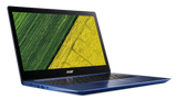 NB Acer Swift 3 SF314-52-32N5/14.0" IPS Full HD 1920x1080 Corning® Gorilla® Glas /Intel® Core™ i3-7130U/1x4GB/128GB PCI-E SSD/ Intel HD Graphics 620/ Keyboard backlight/Finger Print/ Windows10/ Мetallic body (Anodizing)/ Stellar Blue
