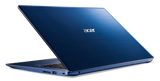 NB Acer Swift 3 SF314-52-32N5/14.0" IPS Full HD 1920x1080 Corning® Gorilla® Glas /Intel® Core™ i3-7130U/1x4GB/128GB PCI-E SSD/ Intel HD Graphics 620/ Keyboard backlight/Finger Print/ Windows10/ Мetallic body (Anodizing)/ Stellar Blue