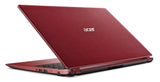 NB Acer Aspire 3 A315-31-P5KR RED/15.6" FHD Antiglare Acer ComfyView™ /Intel Pentium N4200 Quad-Core (up to 2.50GHz, 2MB)/1x4GB DDRIII/1000GB/ W/o ODD/802.11 ac/2CELL/LINUX, RED