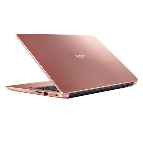 NB Acer Swift 3 SF314-54-57PK/14.0" IPS Full HD 1920x1080 Matte/Intel® Core™ i5-8250U/8GB(2x4GB)DDR4/256GB PCI-E SSD/Intel HD Graphics 620/ Keyboard backlight/Finger Print/Windows 10/Мetallic body (Anodizing) Sakura Pink