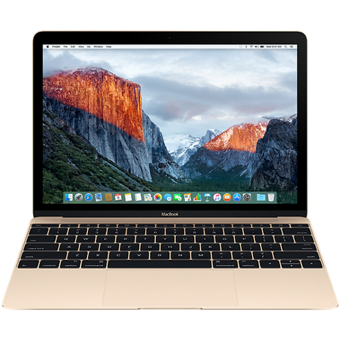Преносим компютър Apple MacBook 12" Retina/DC i5 1.3GHz/8GB/512GB/Intel HD Graphics 615/Gold - BUL KB