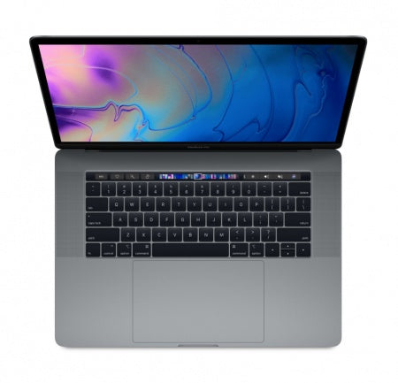 Преносим компютър Apple MacBook Pro 15" Touch Bar/6-core i7 2.6GHz/16GB/512GB SSD/Radeon Pro 560X w 4GB/Space Grey - INT KB
