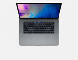Преносим компютър Apple MacBook Pro 15" Touch Bar/6-core i7 2.6GHz/16GB/512GB SSD/Radeon Pro 560X w 4GB/Space Grey - INT KB