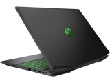 HP Pavilion Gaming Intel Core i7-8750H hexa ( 2.20 GHz up to  4.10 GHz 6 cores 9 MB Cache) 8GB DDR4 2DM 2400 MHz 1TB 7200RPM HDD Nvidia GeForce GTX 1050 4GB  15.6 FHD Antiglare slim IPS 60Hz Narrow Border FreeDOS  ShadowBlack w/ Acid green pattern 2 yea