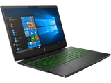 HP Pavilion Gaming Intel Core i7-8750H hexa ( 2.20 GHz up to  4.10 GHz 6 cores 9 MB Cache) 8GB DDR4 2DM 2400 MHz 1TB 7200RPM HDD Nvidia GeForce GTX 1050 4GB  15.6 FHD Antiglare slim IPS 60Hz Narrow Border FreeDOS  ShadowBlack w/ Acid green pattern 2 yea