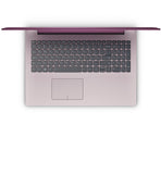 Lenovo IdeaPad 320 15.6" HD Antiglare N3350 up to 2.4GHz, 4GB DDR3, 1TB HDD, HDMI, Gigabit, WiFi, BT, HD cam, Plum Purple