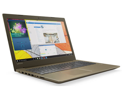 Lenovo IdeaPad 520 15.6" IPS FullHD Antiglare i5-7200U up to 3.1GHz, GF 940MX 2GB, 8GB DDR4, 1TB HDD, DVD, Backlit KBD, Fingerprint Reader, HDMI, Gigabit, WiFi, BT, HD cam, Bronze