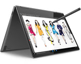 Lenovo Yoga 730 13.3" FullHD IPS Antiglare Touch i5-8250U up to 3.4GHz QuadCore, 8GB DDR4, 256GB SSD m.2, Backlit KBD, Fingerprint Reader, USB-C, WiFi, BT, HD cam, Iron Grey, Win 10 + Active Pen