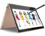 Lenovo Yoga 730 13.3" FullHD IPS Antiglare Touch i7-8550U up to 4.0GHz QuadCore, 8GB DDR4, 256GB SSD m.2, Backlit KBD, Fingerprint Reader, USB-C, WiFi, BT, HD cam, Copper, Win 10 + Active Pen