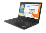 Notebook Lenovo ThinkPad L580,Black,Intel Core i7-8550U(1.8GHz up to 4.0GHz,8MB),8GB DDR4,256GB SSD NVMe,15.6”FHD(1920x1080) IPS Anti-glare,Intel UHD 620,dTPM 2.0,SC reader,Wireless AC,BT,FPR,backlit kbd,1Gb Ethernet,USB-C,HDMI,Camera,dock connector,3ce