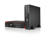 Персонален компютър Fujitsu Esprimo D556/2 Core i7-7700; 8GB DDR4-2400; MultiCard Reader 24in1 USB 2.0 3.5"; HDD SATA III 1000GB 7.2k; Country kit Euro-cable (EU+); KB410 USB Black US English 104 key; No Operating System; Optical USB mouse black; 1 year