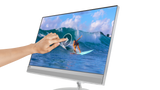Lenovo IdeaCentre AIO 520 23.8" WVA FullHD Touch i5-8250U up to 3.4GHz QuadCore, 8GB DDR4, 1TB 3.5", DVD, WiFi, BT, FullHD cam, Black + Wireless silver keyboard and silver mouse