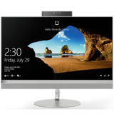 Lenovo IdeaCentre AIO 520 21.5" IPS FullHD i5-7400T up to 3.0GHz QuadCore, 8GB DDR4, 1TB 3.5" + free PCIe slot, DVD, WiFi, BT, FullHD cam, Silver