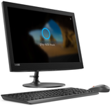 Lenovo IdeaCentre AIO 330 19.5" WVA 1440x900 J5005 up to 2.8GHz QuadCore, 4GB DDR4, 1TB 2.5", DVD, WiFi, BT, HD cam, Black + USB keyboard and mouse