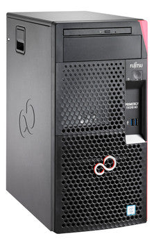 Сървър Fujitsu Primergy TX1310 M3, 1 x Intel Xeon 4Core E3-1225v6 73W 3.3GHz/2400MHz 8MB; 8GB DDR4-2400 UDIMM; HDD 2 x 1TB SATA II 7.2k non hot plug, up to 4; Integrated RAID 0,1,10; 1x250W Standard Power Supply, DVD-RW SuperMulti, 1xGigabit Ethernet, 3