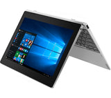 Lenovo Miix D330 4G 10.1" IPS 1280x800 N4000 up to 2.6GHz QuadCore, 4GB RAM, 64GB SSD, 5MP cam + 2MP front, MicroSD, Nano SIM, USB-C, 2 x USB on dock, WiFi, BT 4.0, Mineral Grey, Win 10 Pro + detachable keyboard