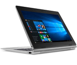 Lenovo Miix D330 4G 10.1" IPS 1280x800 N4000 up to 2.6GHz QuadCore, 4GB RAM, 64GB SSD, 5MP cam + 2MP front, MicroSD, Nano SIM, USB-C, 2 x USB on dock, WiFi, BT 4.0, Mineral Grey, Win 10 Pro + detachable keyboard