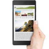 Lenovo TAB 4 7 Voice 4G/3G WiFi GPS BT4.0, 1.1GHz QuadCore, 7" IPS 1024 x 600, 1GB DDR3, 16GB flash, 2MP cam + 2MP front, NanoSIM, MicroSD up to 128GB, MicroUSB, Android 7.0 Nougat, Black