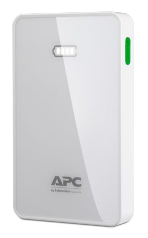 APC Mobile Power Pack, 5000mAh Li-polymer, White