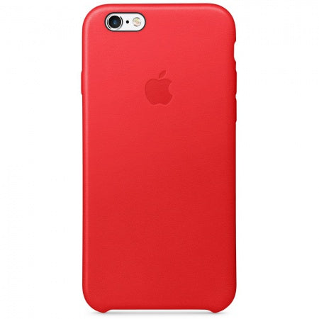 Apple iPhone 6s Leather Case - (PRODUCT) RED