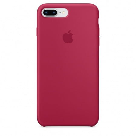 Apple iPhone 8 Plus/7 Plus Silicone Case - Rose Red