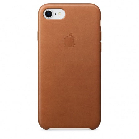Apple iPhone 8/7 Leather Case - Saddle Brown