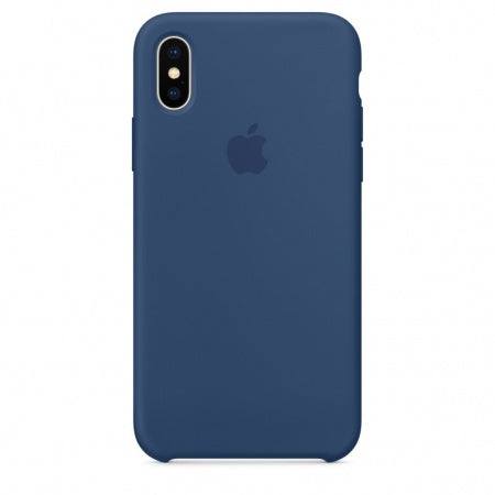 Apple iPhone X Silicone Case - Blue Cobalt