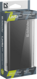 Defender Power bank Lavita 5000 Li-Ion, 5000 mAh, 1 x USB, 5V/1A, Charge level indicator & Flash light, Black