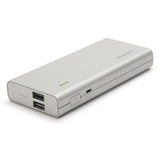 Lenovo Power Bank PA10400, 10400mAh, 2 x USB 5V/2.1A, Silver