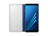 Samsung Galaxy A8 (2018), Neon Flip Cover, Blue