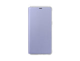 Samsung Galaxy A8 (2018), Neon Flip Cover, Orchid Gray