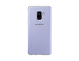 Samsung Galaxy A8 (2018), Neon Flip Cover, Orchid Gray