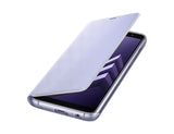 Samsung Galaxy A8 (2018), Neon Flip Cover, Orchid Gray