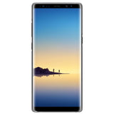 Samsung Galaxy Note 8, Clear Cover, Black
