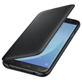 Samsung Galaxy J7 (2017), Wallet Cover, Black