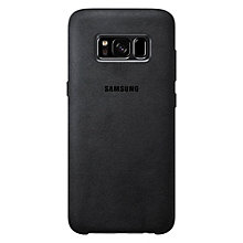 Samsung Galaxy S8, Alcantara Cover, Silver
