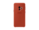 Samsung Galaxy S9, Alcantara Cover, Red