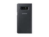 Samsung Galaxy Note 8, Clear View Standing Cover, Black
