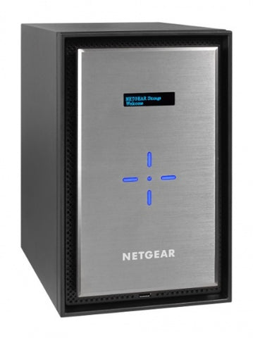 Сторидж Netgear ReadyNAS 528 (8 BAY DISKLESS), DC Pentium 2.2GHz, 4GB RAM, 2 x 10GBase-T, 3 x USB 3.0, 1 x eSATA