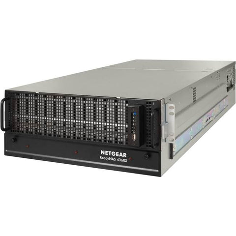 Сторидж Netgear ReadyNAS 4360 (60 BAY DISKLESS), QC Xeon 3.5GHz, 16GB RAM, 4 x Gigabit ports, 2 x SFP+, 2 x USB, 2 x eSATA