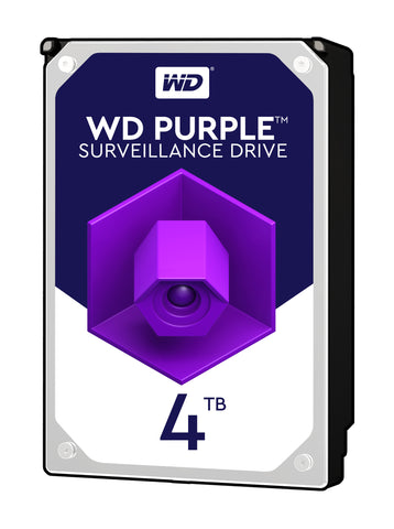 HDD 4TB SATAIII WD Purple 64MB for DVR/Surveillance (3 years warranty)