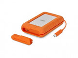 Lacie 4TB Rugged Thunderbolt & USB 3.1 Type C w integrated cable