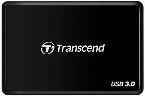 Четец за флаш карта Transcend USB 3.0 CFast Card Reader, Supports CFast 2.0/CFast 1.1/CFast 1.0 Memory Cards, Black