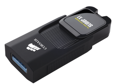 Флаш памет Corsair Voyager Slider X1 USB 3.0 64GB, Capless Design, Read 130MBs, Plug and Play