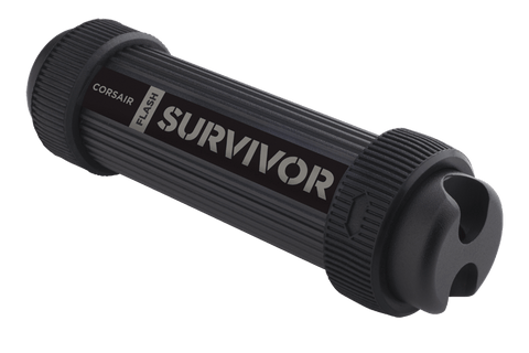 Флаш памет Corsair Survivor Stealth USB 3.0 16GB, Military-Style Design, Plug and Play