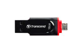 Флаш памет Transcend 16GB JetFlash 340 USB On-The-Go for ANDROID, Black
