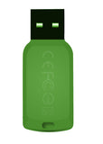 Флаш памет Transcend 16GB JetFlash 360 Hi-Speed USB 2.0, read-write: up to 16MBs, 6MBs, Green