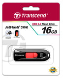 Флаш памет Transcend 16GB JetFlash 590 USB 2.0, Black